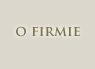 o firmie
